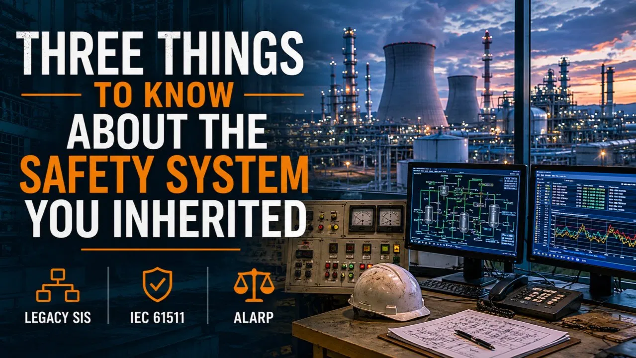 Three things to know about the safety system you inherited